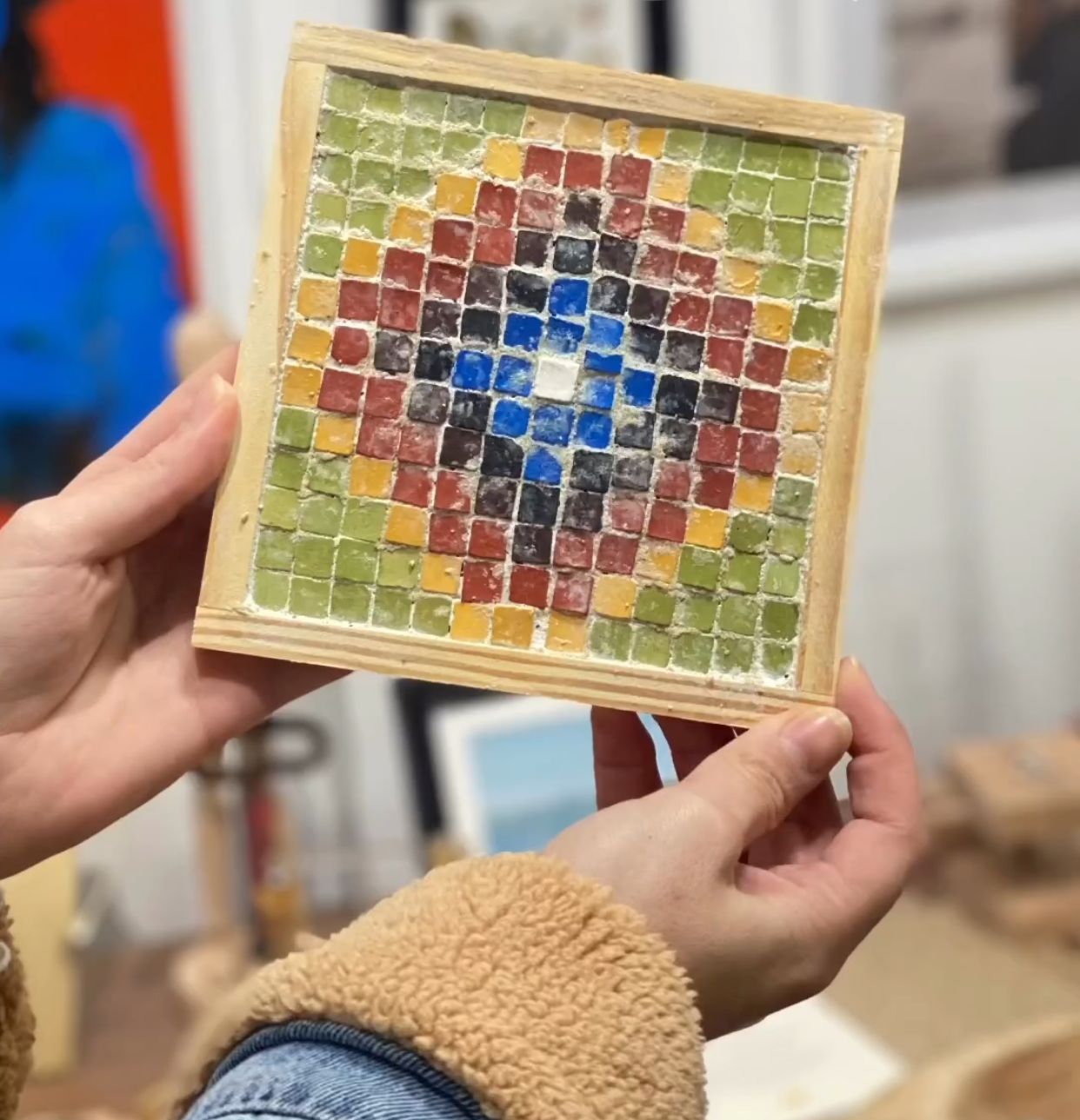 Reel Palestine : Mosaic Workshop from Haifa, Palestine