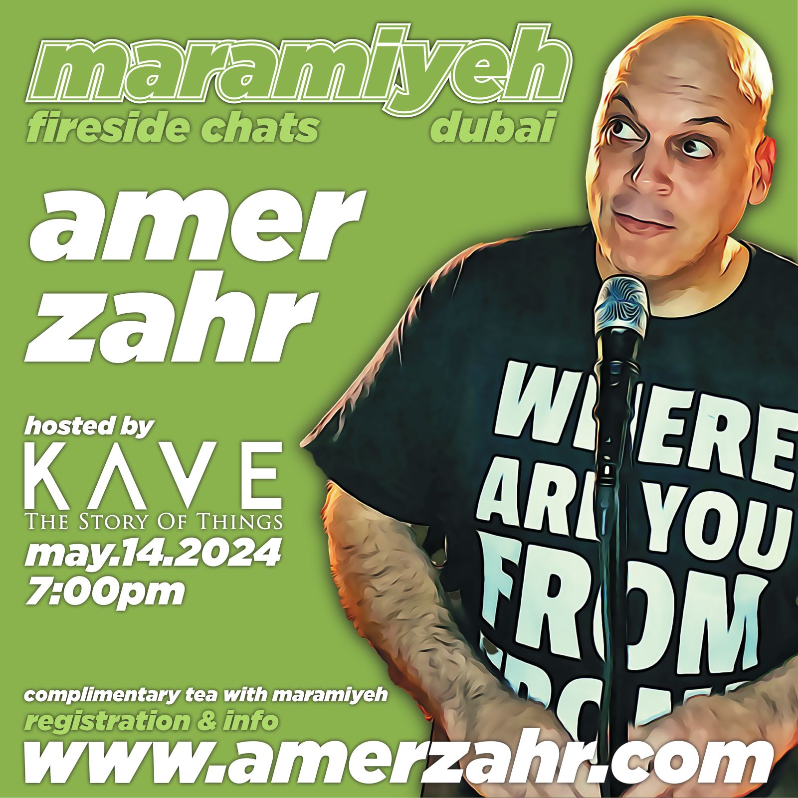 Maramiyeh Series: Tea with Amer Zahr