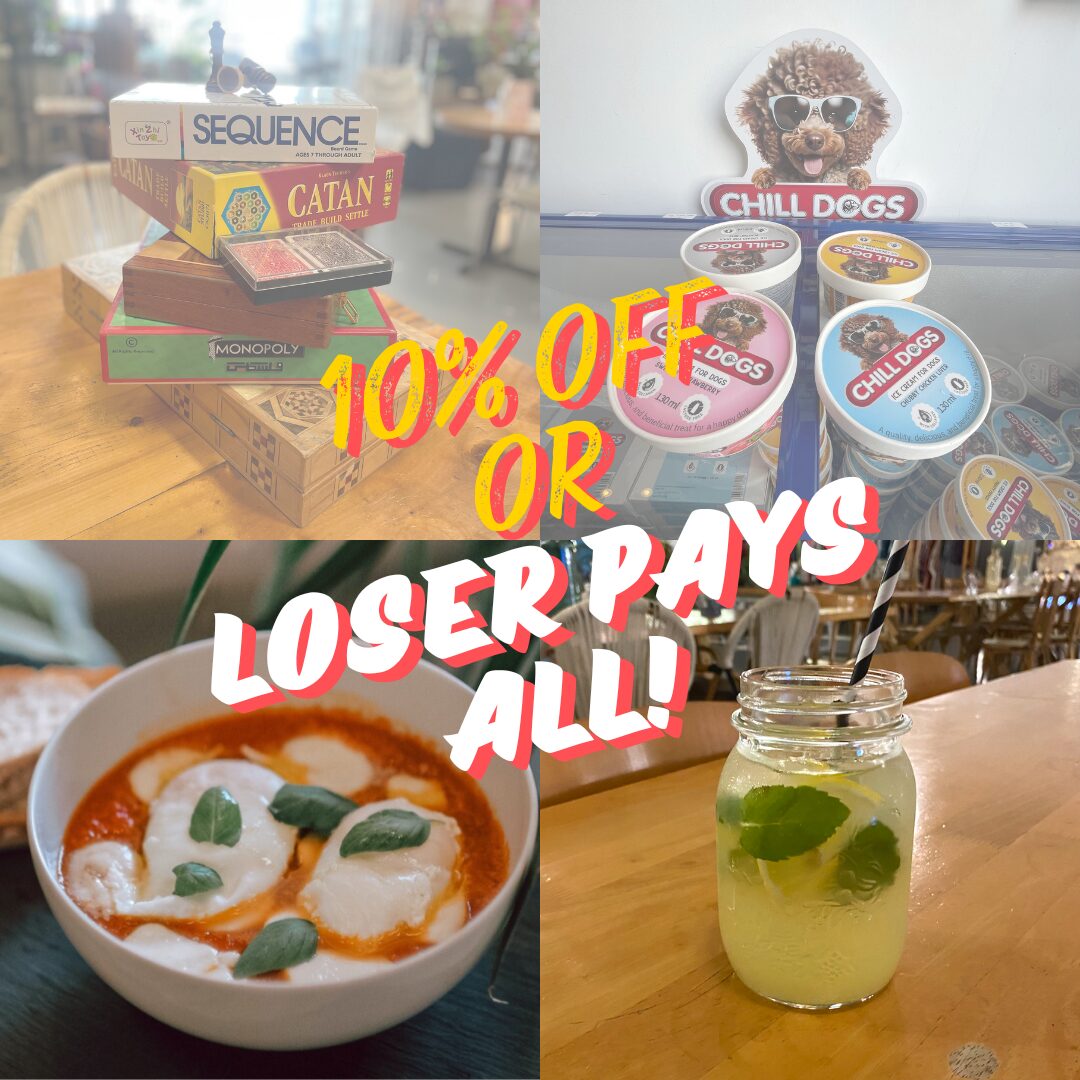 SUNDAYS- Brunch & Boardgames – Loser Pays All