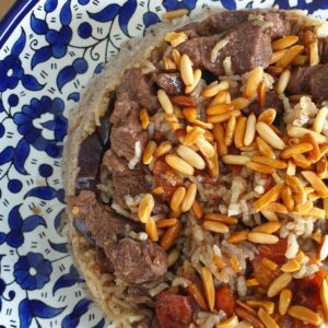 Iftar Seat 05-03-26 (Beef & Eggplant Maqloobeh)