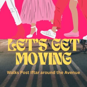 Sign up for a post iftar walk