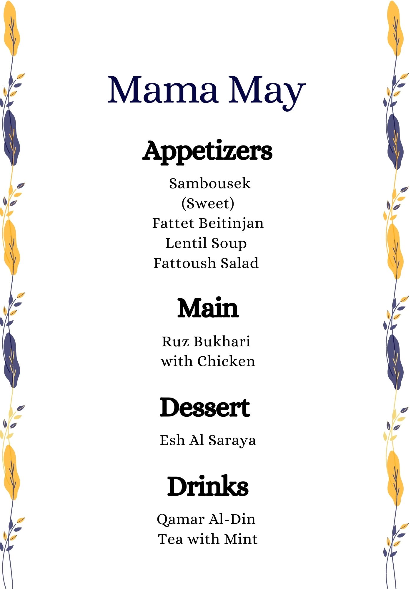 Iftars with Mama May 2021-05-01