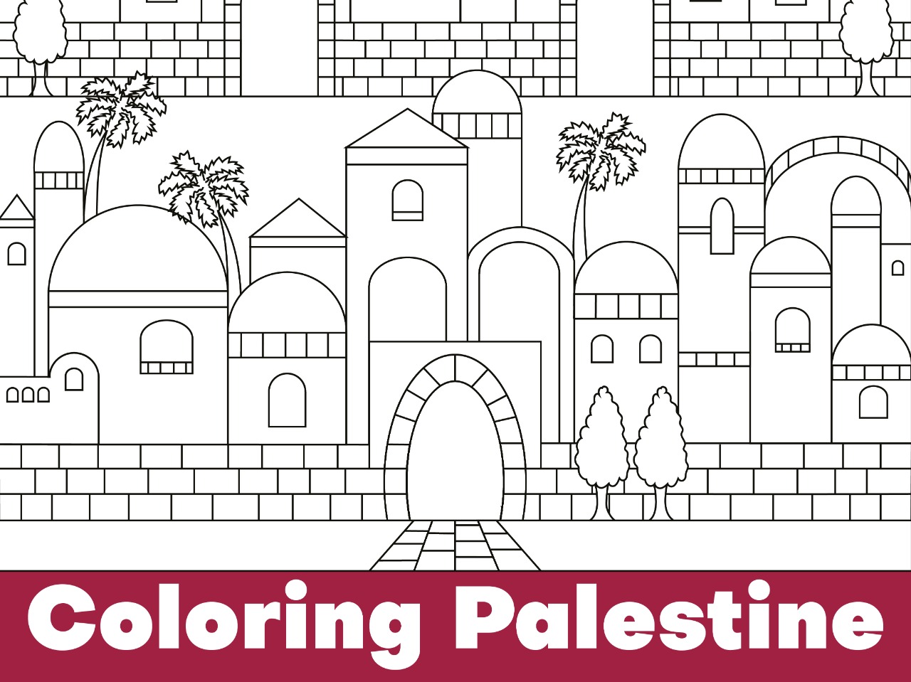 Coloring Palestine / تلوين فلسطين