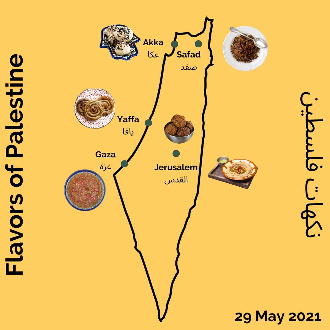 12pm onwards – Flavors of Palestine with Haya’s Kitchen