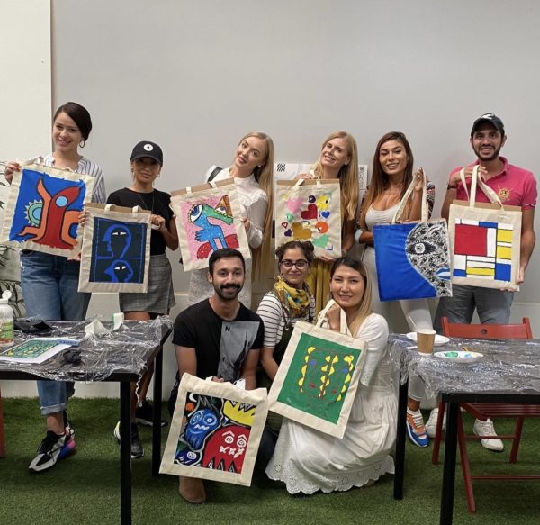 Tote Bag Painting workshop