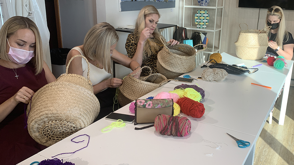 Basket Embroidery Workshop