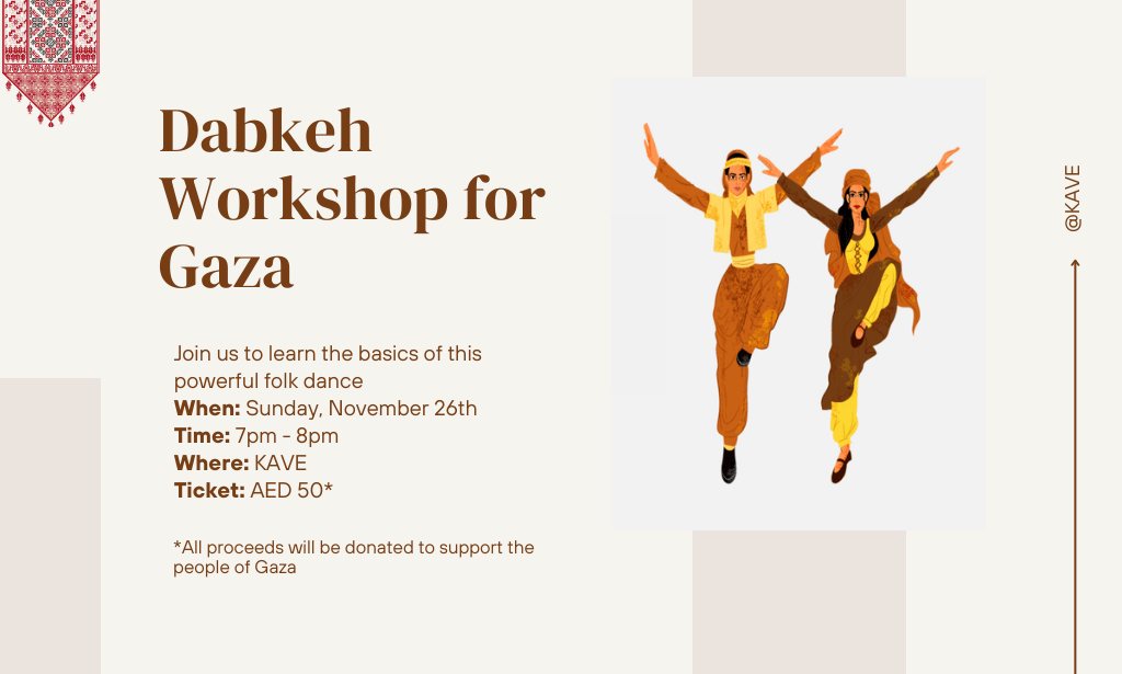 Dabkeh Workshop for Gaza