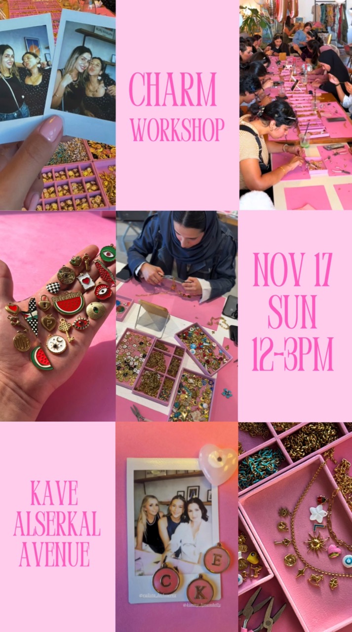 CHARM JEWELRY WORKSHOP by BOHO EAST