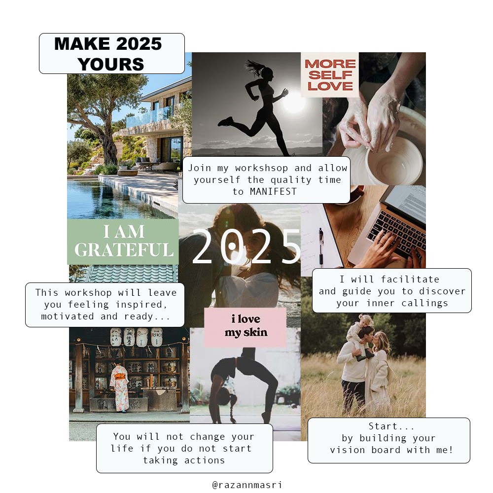 Create your Vision Board with Razan