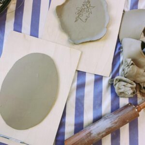 Ceramic painting only