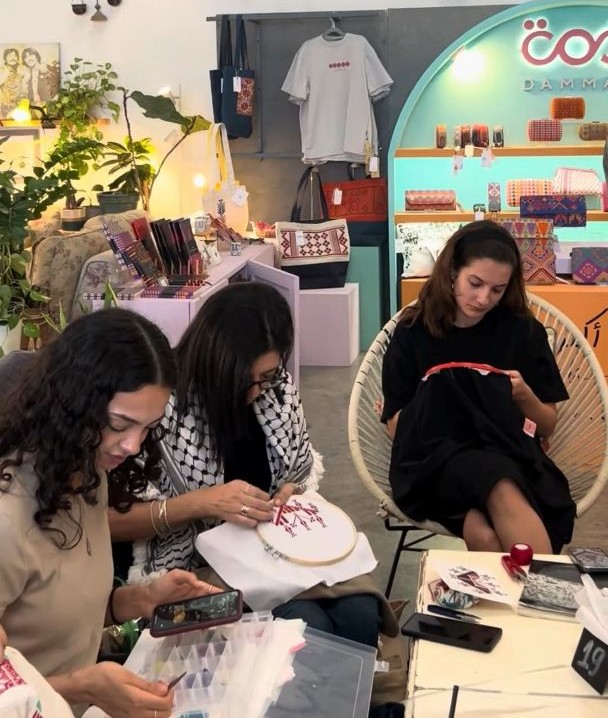 Tatreez Mornings – Tatreez Circle with Tatreez Commons