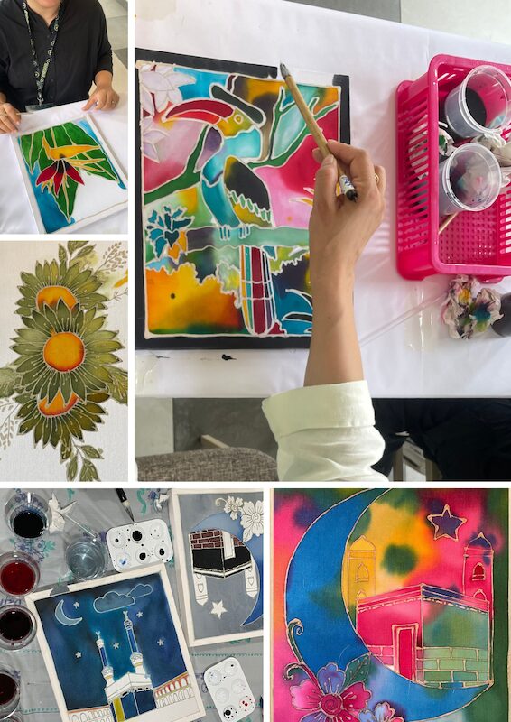 The Art of Batik – Paint, Dye, and Design on Canvas