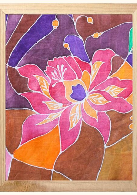 The Art of Batik – Paint, Dye, and Design on Canvas