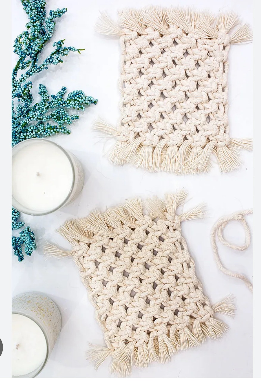 Pause and Knot- A Mindful Macramé Coaster Workshop