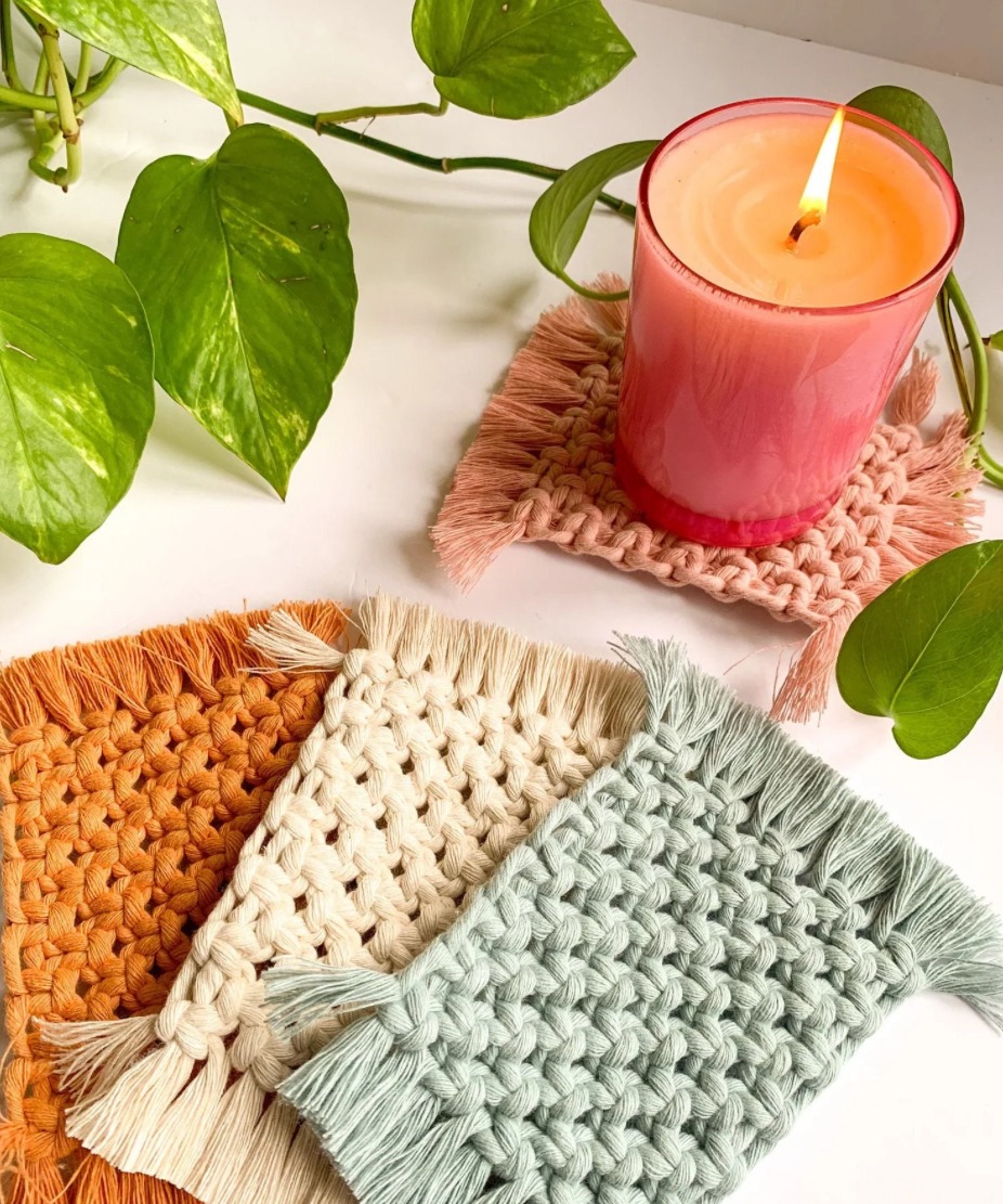 Pause and Knot- A Mindful Macramé Coaster Workshop