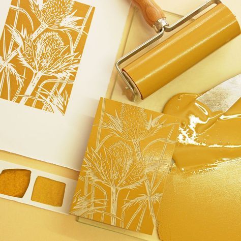 Linoleum Print Making Workshop