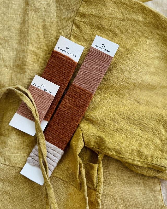 Natural pigments in textiles – From Earth to Skin, A Sensory Journey