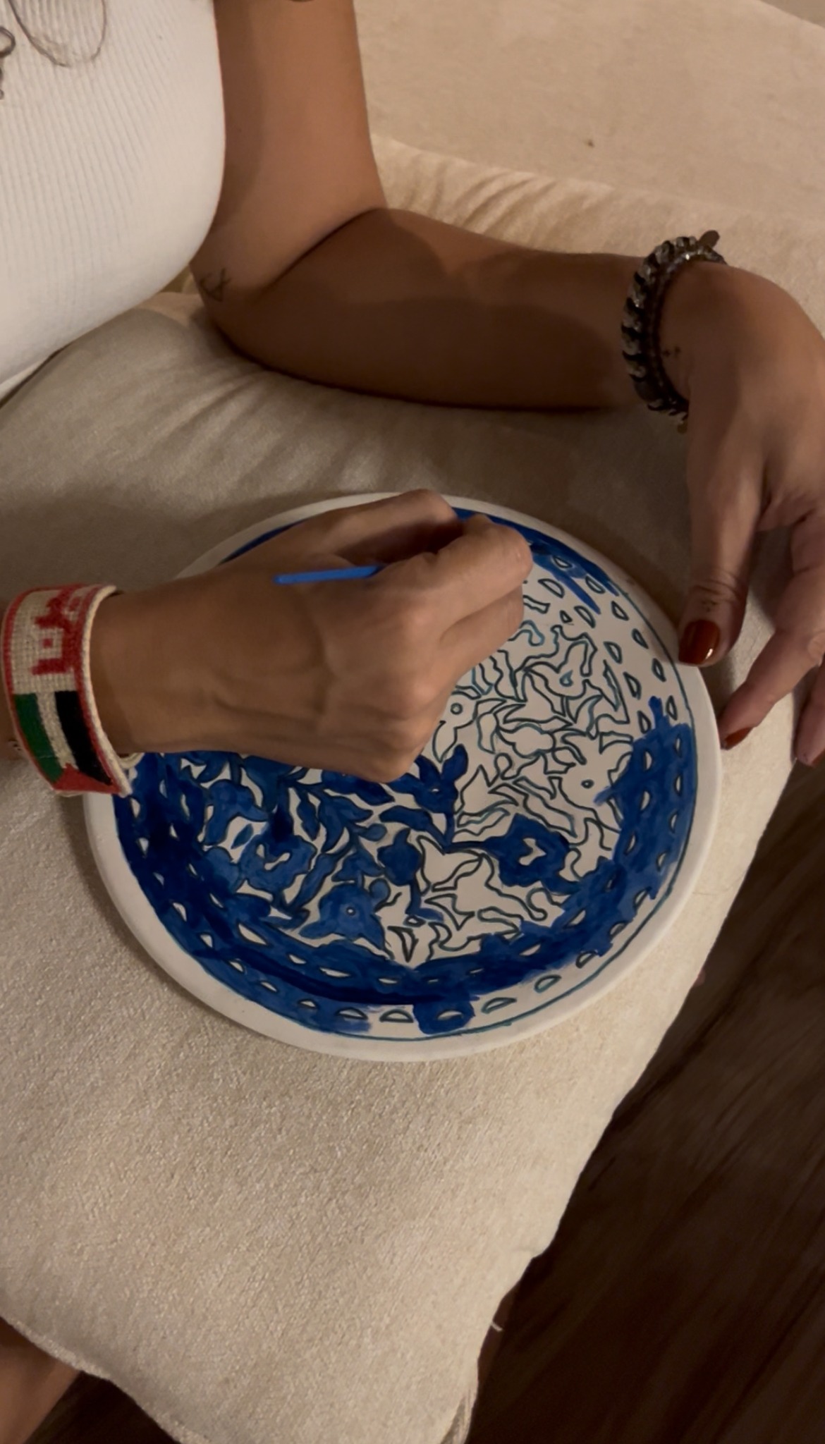 Korba: Palestinian Handmade Ceramics Painting Workshop