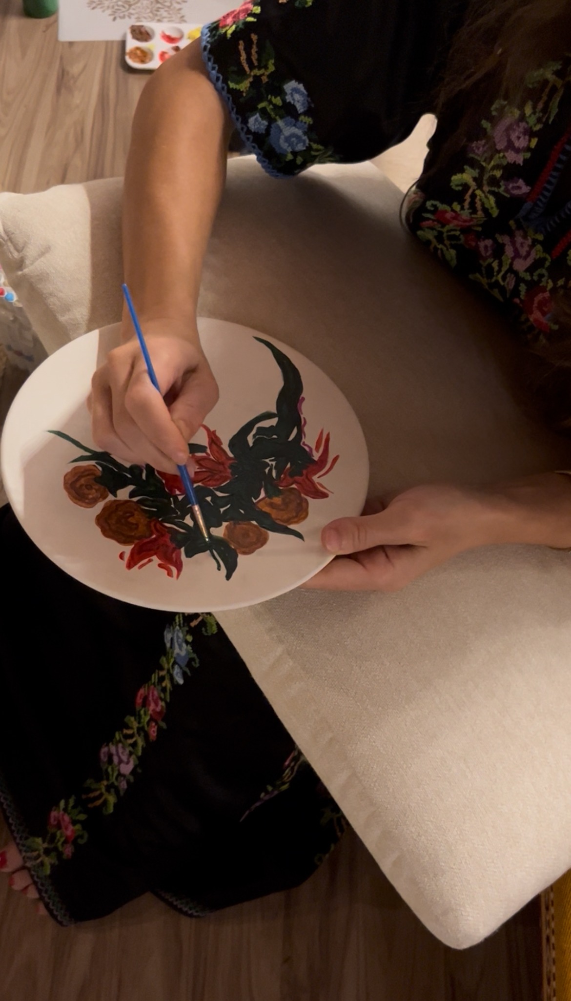 Korba: Palestinian Handmade Ceramics Painting Workshop