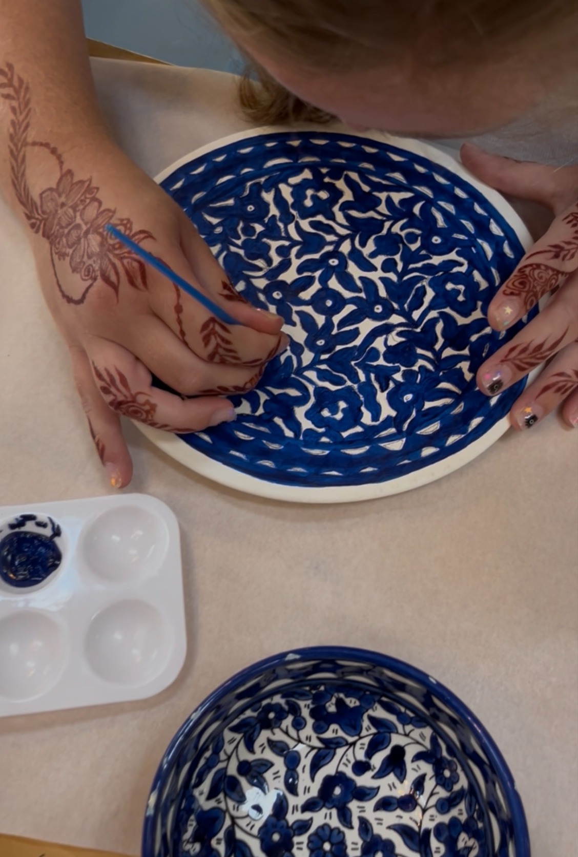 PALESTINIAN CERAMICS PAINTING WORKSHOP