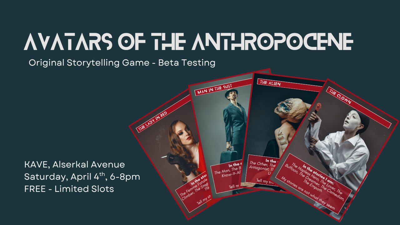 Avatars of the Anthropocene – Collaborative Storytelling Game Beta Testing