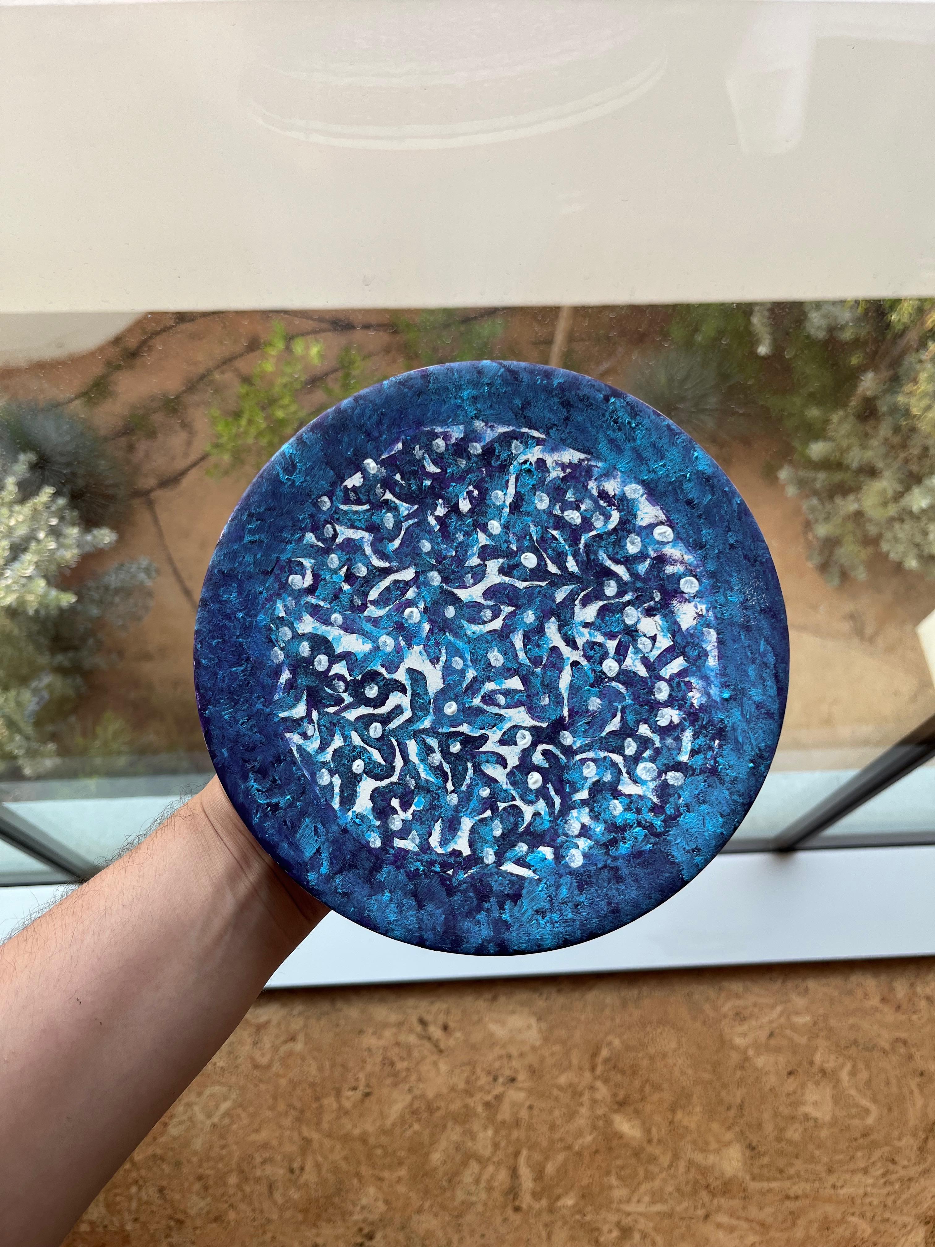 Meditative Palestinian Ceramics Painting