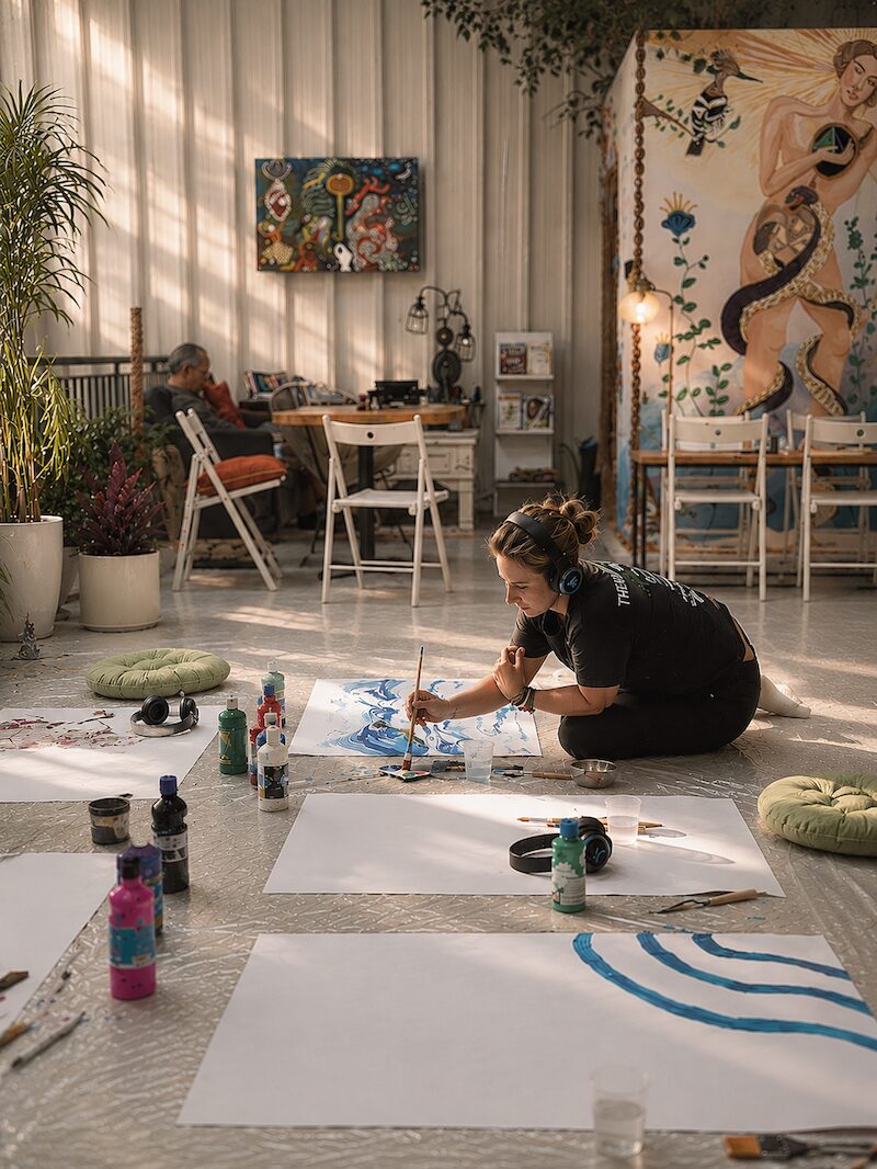 Parallel Play: A Somatic Painting Experience