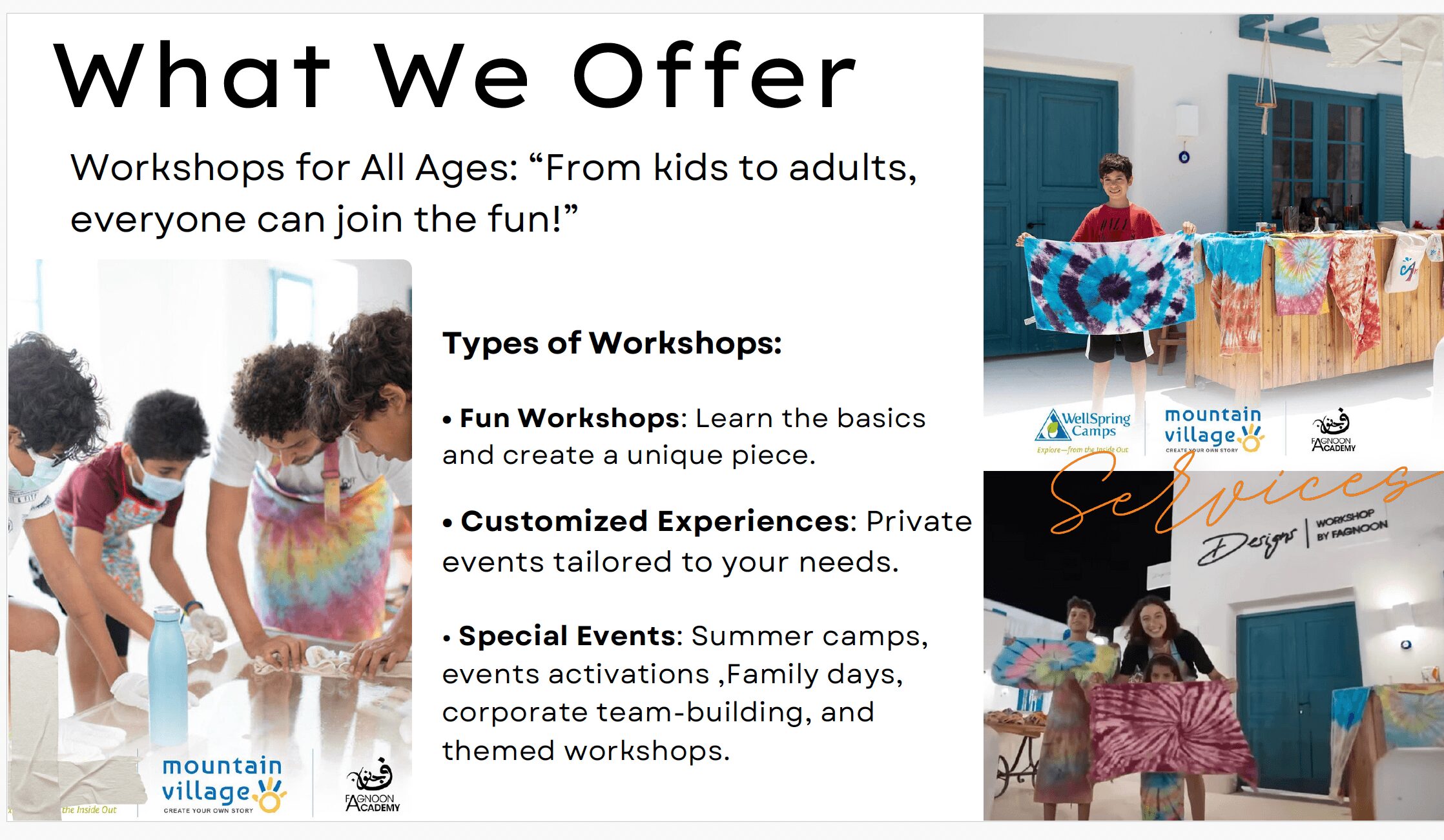 Tie-Dye & Upcycling Workshop