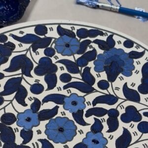 Meditative Palestinian Ceramics Painting