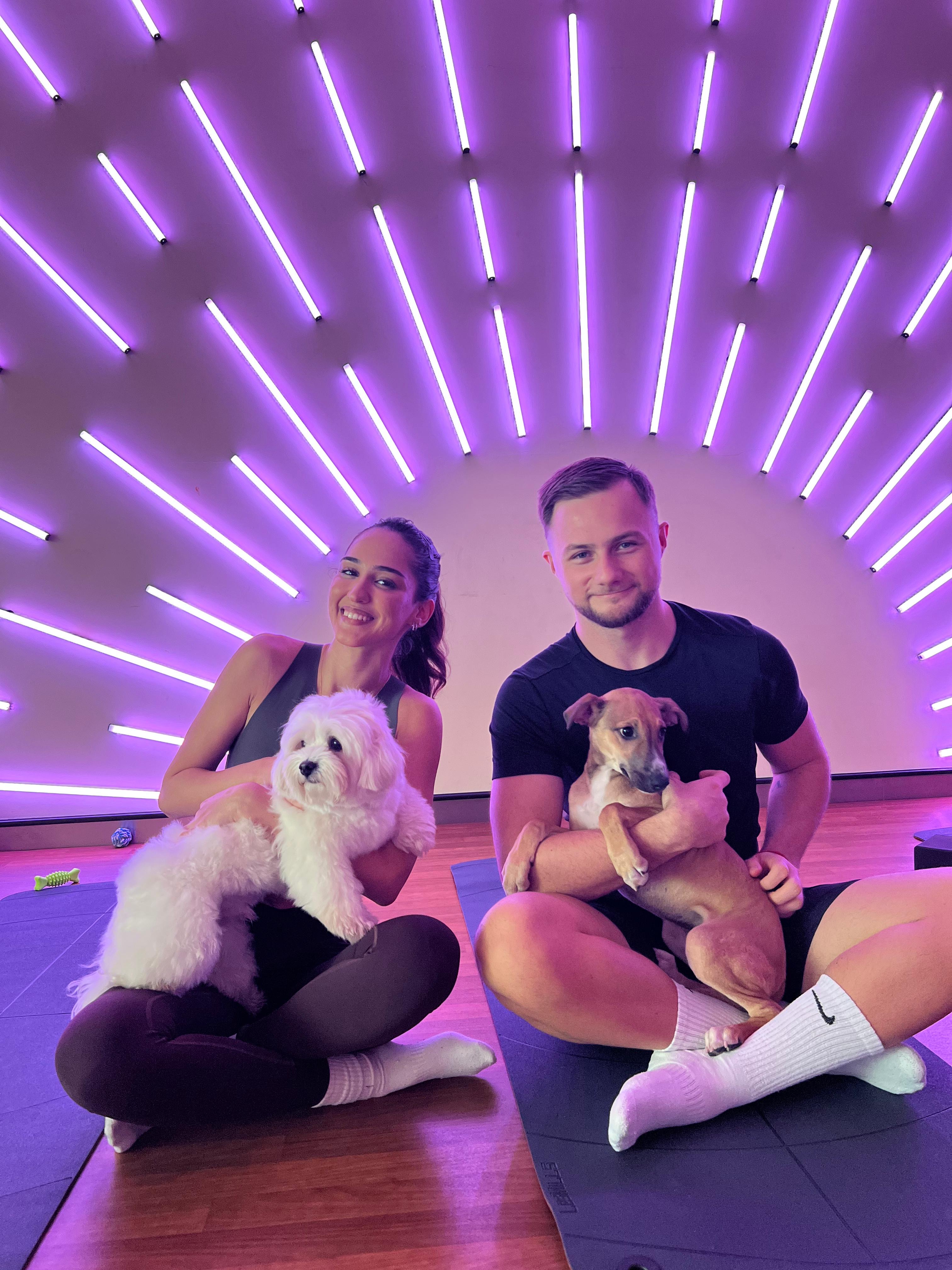 Puppy Yoga with Rescue Dogs