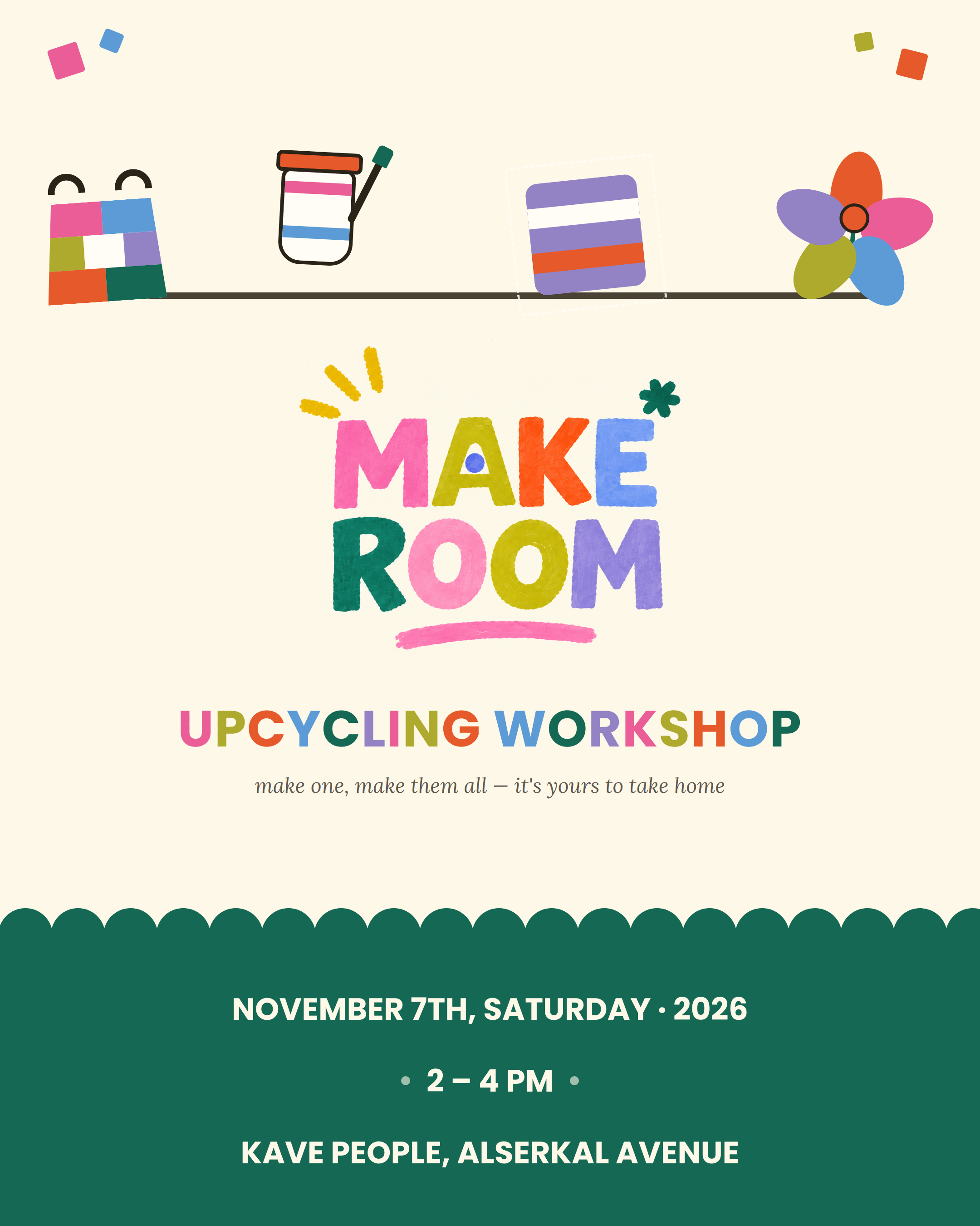 New Again – An Upcycling Workshop